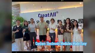 CreatAll Electronics โซลูชันสำนักงานใหม่และโมดูลแบบกำหนดเอง