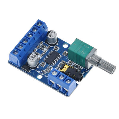 บอร์ดเครื่องขยายเสียงดิจิตอลพลังงานสูง 30Wx2 พร้อมไฟฟ้า 12V/24V และการปรับปรุง PWM ชั้น D