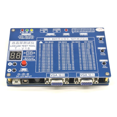 แล็ปท็อปทีวี LED LCD แผงเครื่องทดสอบรองรับ 7-84 &quot;W LVDS อินเทอร์เฟซสายอินเวอร์เตอร์