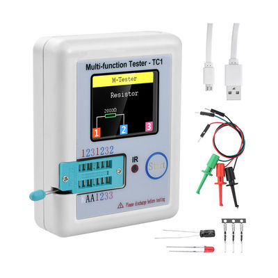 MOS PNP NPN TC1 เครื่องมือทดสอบทรานซิสเตอร์ เครื่องตรวจจับไทโอด์ไดโอด์มัลติเมตร