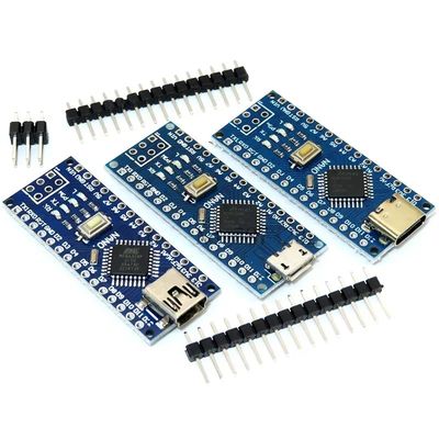 Mini / Type-C / Micro USB Nano 3.0 Micro Controller Board Atmega328 MU/Atmega328 AU การควบคุมขนาดเล็ก