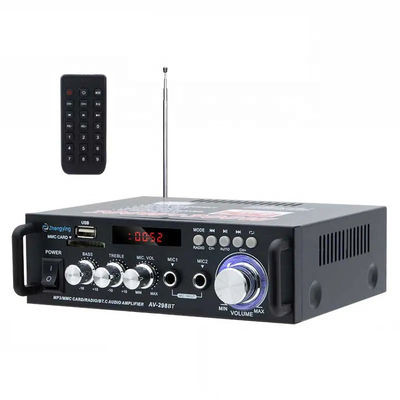 120W LDZS AV-298BT เครื่องกระตุ้นเสียงสเตรีโอ พร้อมระบบไร้สาย BT 2.0 และคุณภาพเสียง HIFI