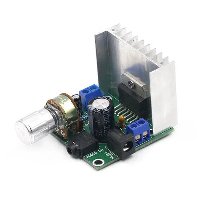 โมดูลเครื่องขยายเสียงดิจิตอลแบบสองช่อง 15W พร้อมชิป TDA7297 สําหรับ DIY Kit Board