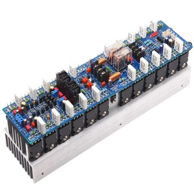 พันธมิตรเครื่องขยายเสียงมืออาชีพ 2x1000W 24 Tube 5200 1943 โมดูลเครื่องขยายเสียงระดับความแรงสูง