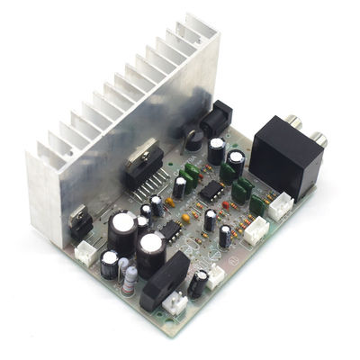 เครื่องขยายเสียงมืออาชีพ บอร์ดขยายเสียง Subwoofer ดิจิตอล AC/DC 12V 2*38W TDA7379