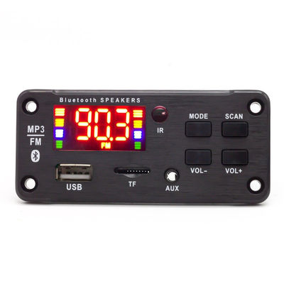 FLAC รองรับ 2*40W Car Bluetooth Audio Motherboard สําหรับการปรับรหัสดนตรีแบบขาดทุน