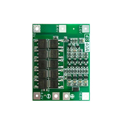 เครื่องชาร์จแบตเตอรี่ Li-Ion CA-4S-40A โมดูลเซลล์ Lipo PCB บอร์ดป้องกัน BMS