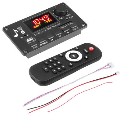 80W Amplifier Board Bluetooth 5.0 MP3 Decoder Board พร้อม DC 5V-26V ระยะพลังงานสําหรับเสียงรถ