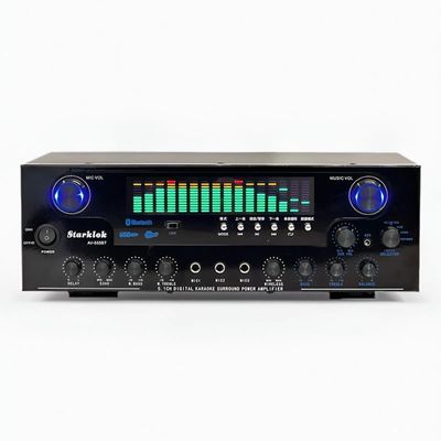 AV-555BT Professional 5.1 Channel Dynamic Spectrum Amplifier 600W ซับวูฟอร์บ้านแรงสูง พร้อมโครงสร้างโลหะ