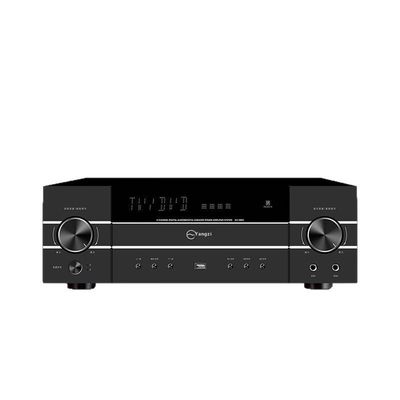 5.1CH 4200W เครื่องขยายเสียงโปรแรงสูง พร้อม Anti-Feedback, BT Wireless, สําหรับการแสดงในบ้าน Karaoke Stage KTV Meeting
