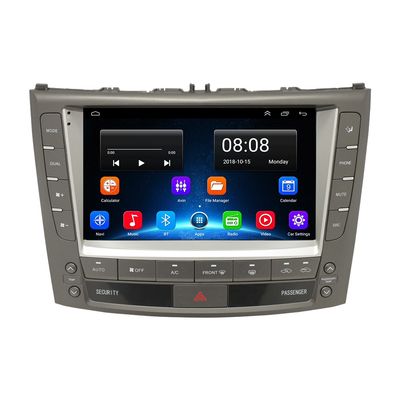 2 Din Android Car Stereo Audio GPS MP5 Player แดชบอร์ดเครื่องเล่นดีวีดีติดตั้ง ซีดานหรู IS IS250 IS300 IS350 2005-2012 รุ่น