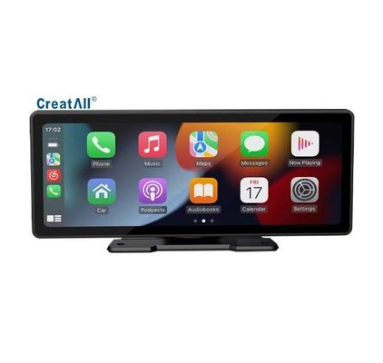 Creatall Cross-Border หน้าจอ LCD ขนาดใหญ่ 10.26 นิ้ว CarPlay Navigation ภาพย้อนกลับความละเอียดสูง การเชื่อมต่อ USB เครื่องเล่น BT