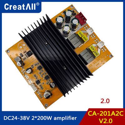 CA-201A2C V2.0 TPA3251HIFI Digital Amplifier Board 2x200W เครื่องกระตุ้นเสียงสเตเรียพลังงานสูง พร้อมไฟกลับและป้องกันการอุ่นเกิน