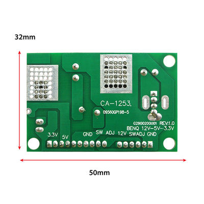 CA-1253 12V to 5V to 3.3V การแปลงแรงดันไฟฟ้าโมดูล BENQ พร้อมสาย BENQ power board แหล่งจ่ายไฟโมดูล