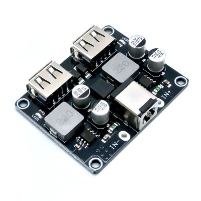 DC-DC Buck Converter ชาร์จขั้นตอนลงโมดูล 6-32V 9V 12V 24V To Fast Quick Charger บอร์ด Dual USB QC3.0 QC2.0