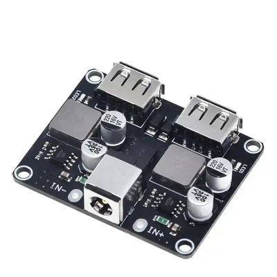 DC-DC Buck Converter ชาร์จขั้นตอนลงโมดูล 6-32V 9V 12V 24V To Fast Quick Charger บอร์ด Dual USB QC3.0 QC2.0