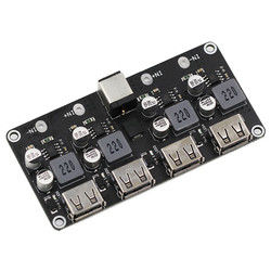 DC-DC Buck Converter ชาร์จขั้นตอนลงโมดูล 6-32V 9V 12V 24V To Fast Quick Charger บอร์ด Dual USB QC3.0 QC2.0
