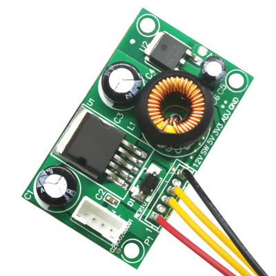CA-1233 12V to 5V to 3.3V LCD Power Supply Board การแปลงแรงดันไฟฟ้าโมดูลสายไฟ DC-DC Step-Down โมดูล