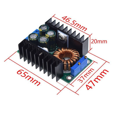 300W 9A DC DC ขั้นตอนลงโมดูล 5-40v ถึง 1.2-35v Buck Converter โมดูลแหล่งจ่ายไฟ
