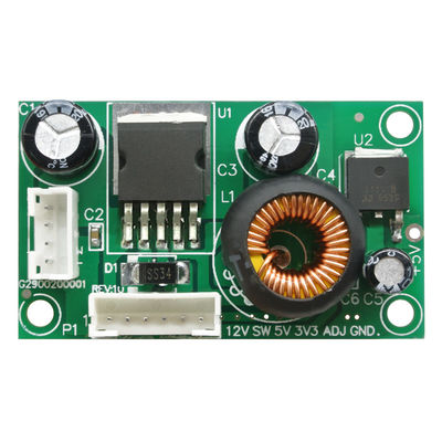CA-1233 12V ถึง 5V ถึง 3.3V โมดูลการแปลงแรงดันไฟฟ้า BENQ โมดูลแหล่งจ่ายไฟ