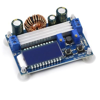 35W DC Digital LCD แสดงผล บอร์ดอัตโนมัติ Down Buck Boost Converter โมดูลจ่ายไฟ