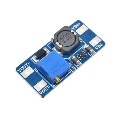MT3608 โมดูลจ่ายไฟ 2A DC DC Boost โมดูล 2-24V แรงดันไฟฟ้าขาเข้า
