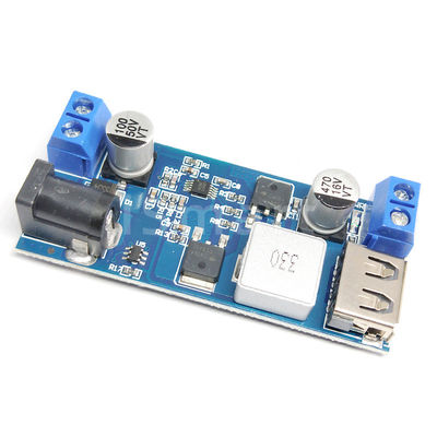 DC 24V 12V 5V 5A ขั้นตอนลง Power Supply Buck Converter USB