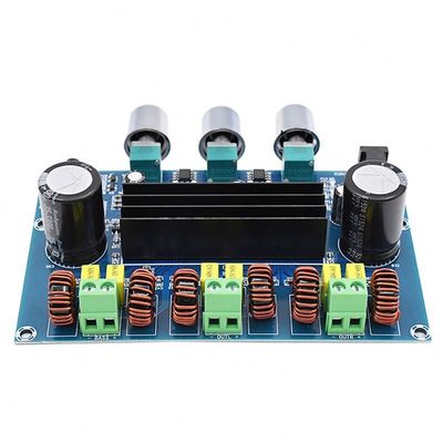 CA-3166B บอร์ดเครื่องขยายพลังงานดิจิตอล DC12-24V 50Wx2+100W AMP+BT