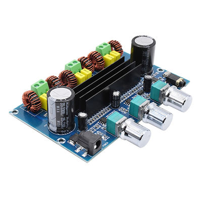 CA-3166B บอร์ดเครื่องขยายพลังงานดิจิตอล DC12-24V 50Wx2+100W AMP+BT