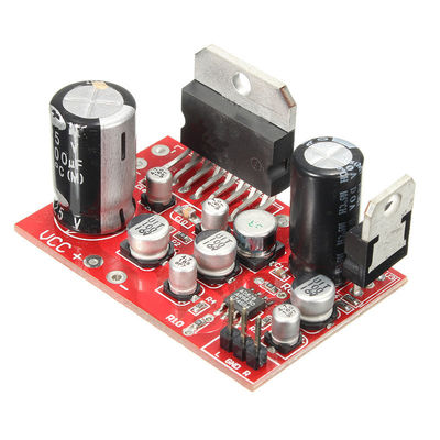 บอร์ดกระตุ้นพลังงานออก 38W พร้อมปัสดุไฟฟ้า DC 12V และ TDA7379 + AD828 Chipset Audio Module