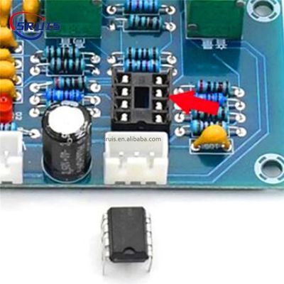 NE5532 เครื่องขยายเสียง โมดูลเสียง ชั้น D เครื่องขยายเสียงดิจิตอลด้วย DC12V-24V Input และการปรับปริมาตรของบาส