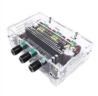 3 ช่อง โมดูลเครื่องขยายเสียง DC 6-100V พร้อมพลังงานออก 80W * 2 + 100W สําหรับระบบเสียงมืออาชีพ