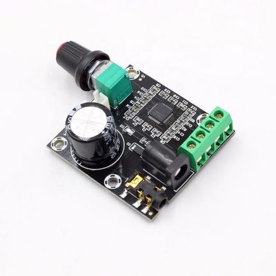 PAM8610 บอร์ดเครื่องกระตุ้นเสียง 2x15W ช่องสอง DC8-24V 4-8 Ohm เครื่องเสียง