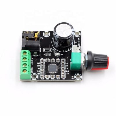 PAM8610 บอร์ดเครื่องกระตุ้นเสียง 2x15W ช่องสอง DC8-24V 4-8 Ohm เครื่องเสียง