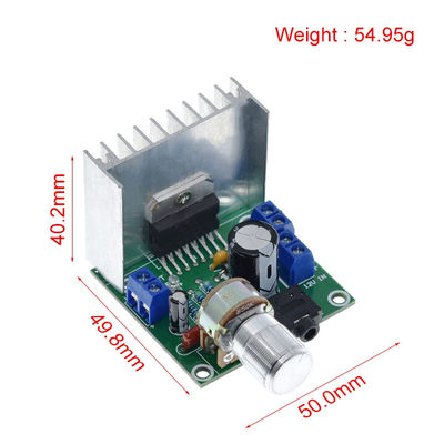 TDA7297 เครื่องขยายเสียงโมดูลเสียง 15W + 15W คู่ช่อง DC 8-18V สำหรับลำโพง Bookshelf