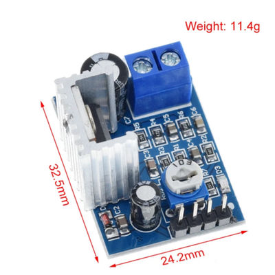 TDA2030 เครื่องขยายเสียงโมดูลเสียง 6-12V Ic บอร์ดเสียง