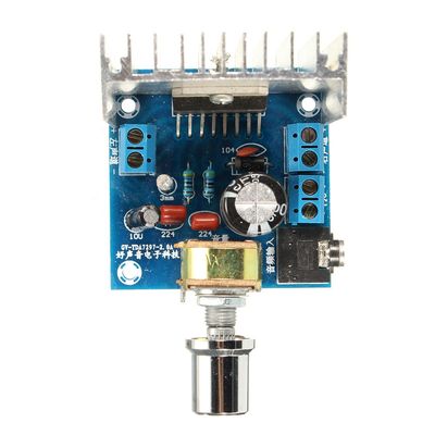TDA7297 2x15W 12V มินิแอมพลิฟายเออร์บอร์ด AC/DC ใช้คู่ 2.0 ช่อง
