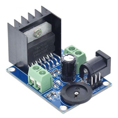 TDA7297 เวอร์ชั่น B 15W*2 บอร์ดเครื่องขยายเสียงสเตียโร้แบบสองช่อง พร้อมพลังงาน DC 9-15V