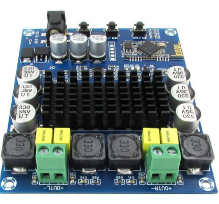 โมดูลเสียงปรับเสียงดิจิตอลแบบสองช่องที่มีผลิต 100W * 2 และการเชื่อมต่อ BT 4.0 Bluetooth