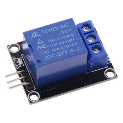 โมดูลรีเลย์ 5V 1 ช่องสำหรับโมดูลจ่ายไฟ PIC AVR DSP ARM