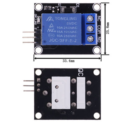 โมดูลรีเลย์ 5V 1 ช่องสำหรับโมดูลจ่ายไฟ PIC AVR DSP ARM