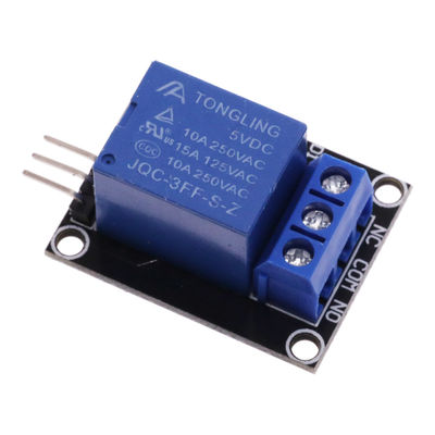 โมดูลรีเลย์ 5V 1 ช่องสำหรับโมดูลจ่ายไฟ PIC AVR DSP ARM