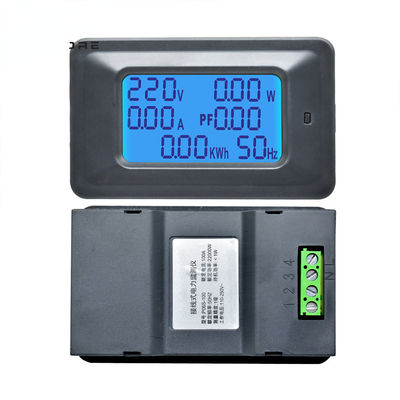 AC 5KW 85 ~ 250V แอมป์มิเตอร์แบบดิจิตอลโวลต์มิเตอร์ตัวบ่งชี้พลังงาน