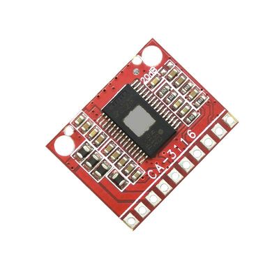 TPA3116 โมดูลเครื่องขยายเสียง 50W บอร์ดเครื่องขยายพลังงานดิจิตอลแบบช่องสอง พร้อม DC 8V ~ 24V และไม่มีเสียง POP