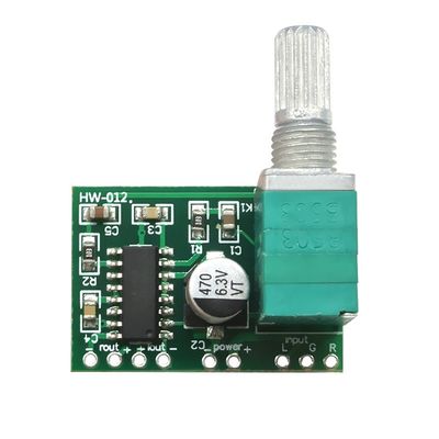 CA-8403S บอร์ดเครื่องเสริมเสียงดิจิตอลขนาดเล็ก DC 5V 2 ช่อง 2*3W PAM8403