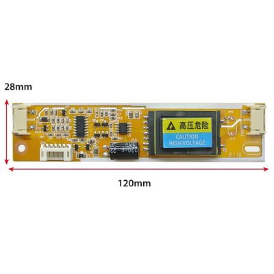 Avt1502 LCD LED Backlight Driver Board 2 หลอด CCFL สำหรับจอภาพ