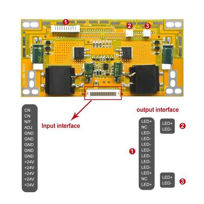 CA-388 Universal LED Tv Backlight Driver 22&quot;-65&quot; พลังงานสูง