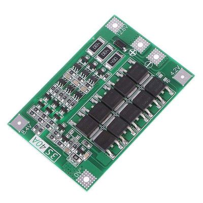 3S 11.1V 12.6V 40A 18650 แบตเตอรี่ลิเธียมแบตเตอรี่ป้องกันบอร์ด Dc Dc Converter