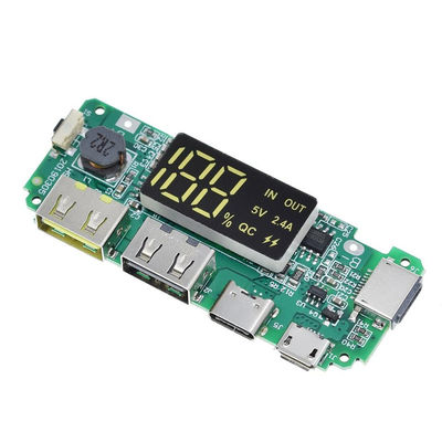 CA-524A 5V 2.4A 18650 BMS บอร์ดป้องกันแบตเตอรี่