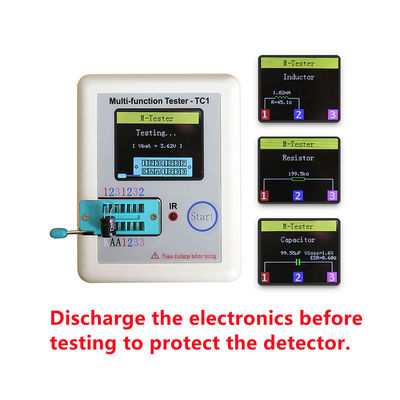 MOS/PNP/NPN TC1 เครื่องทดสอบทรานซิสเตอร์มัลติมิเตอร์สำหรับ Diode Triode